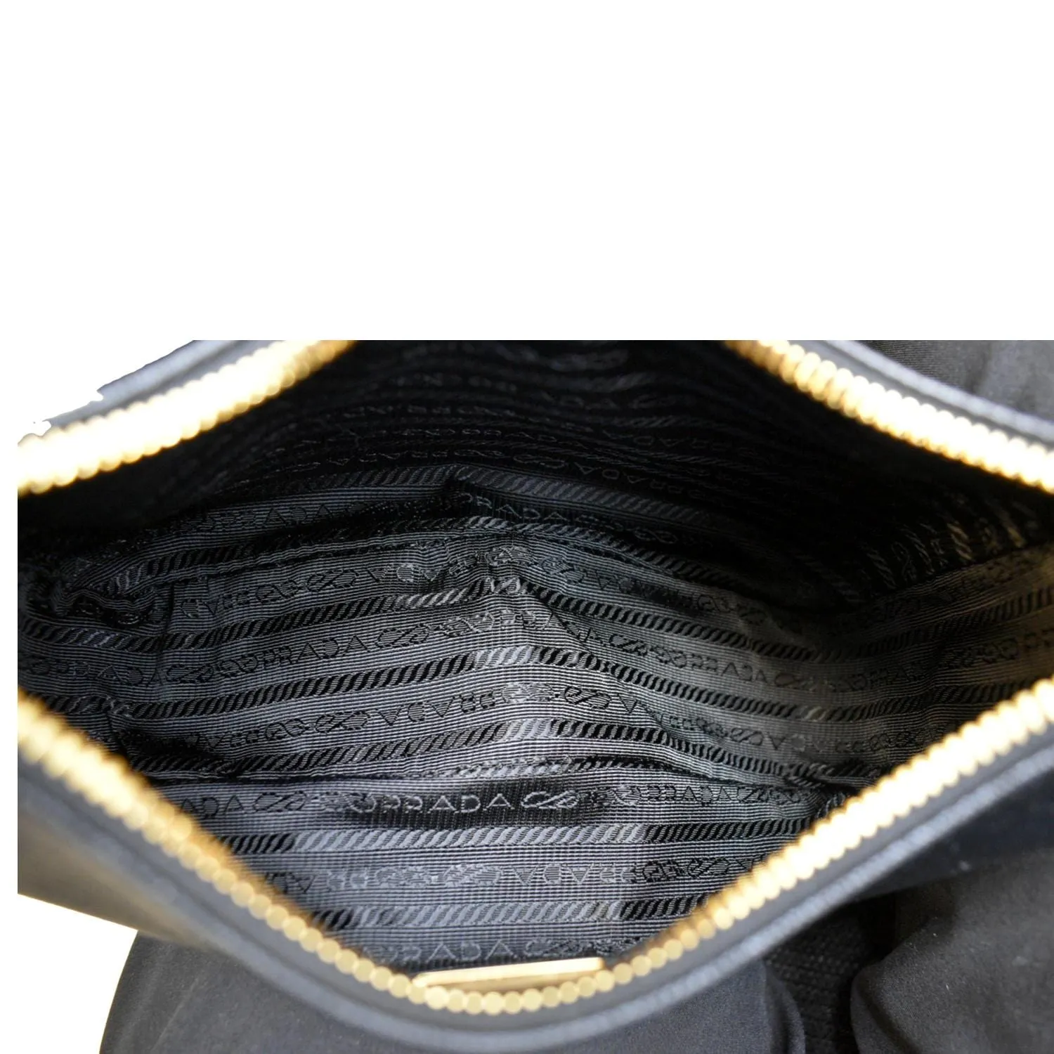 PRADA Re-Edition 2005 Saffiano Leather Shoulder Bag Black