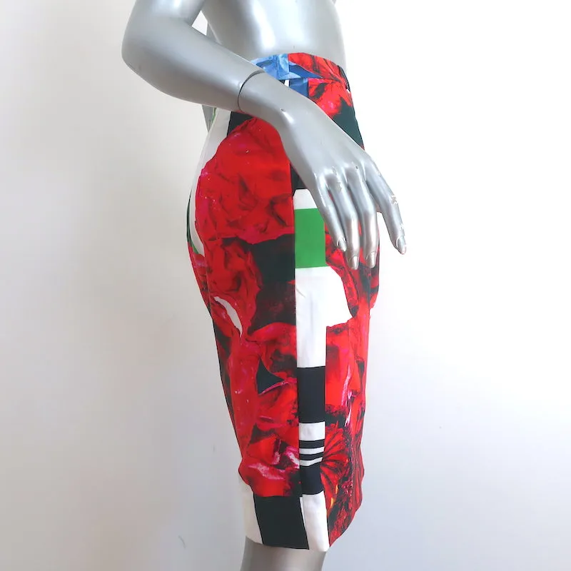 Preen by Thornton Bregazzi Pencil Skirt Grayson Floral Print Size Medium NEW