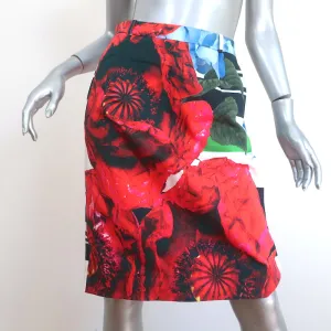 Preen by Thornton Bregazzi Pencil Skirt Grayson Floral Print Size Medium NEW