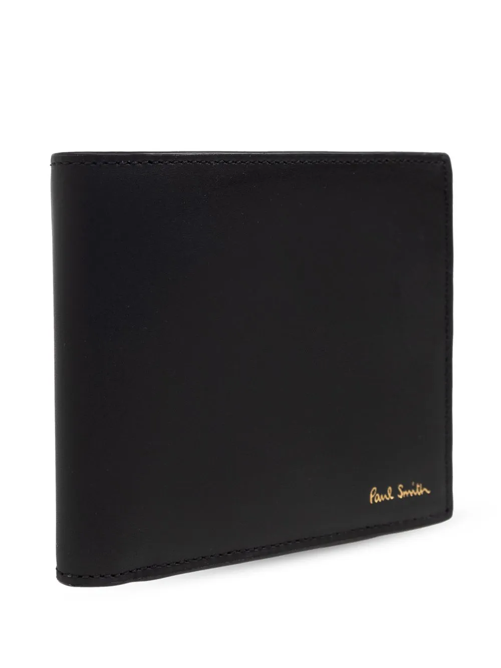 Printed leather wallet