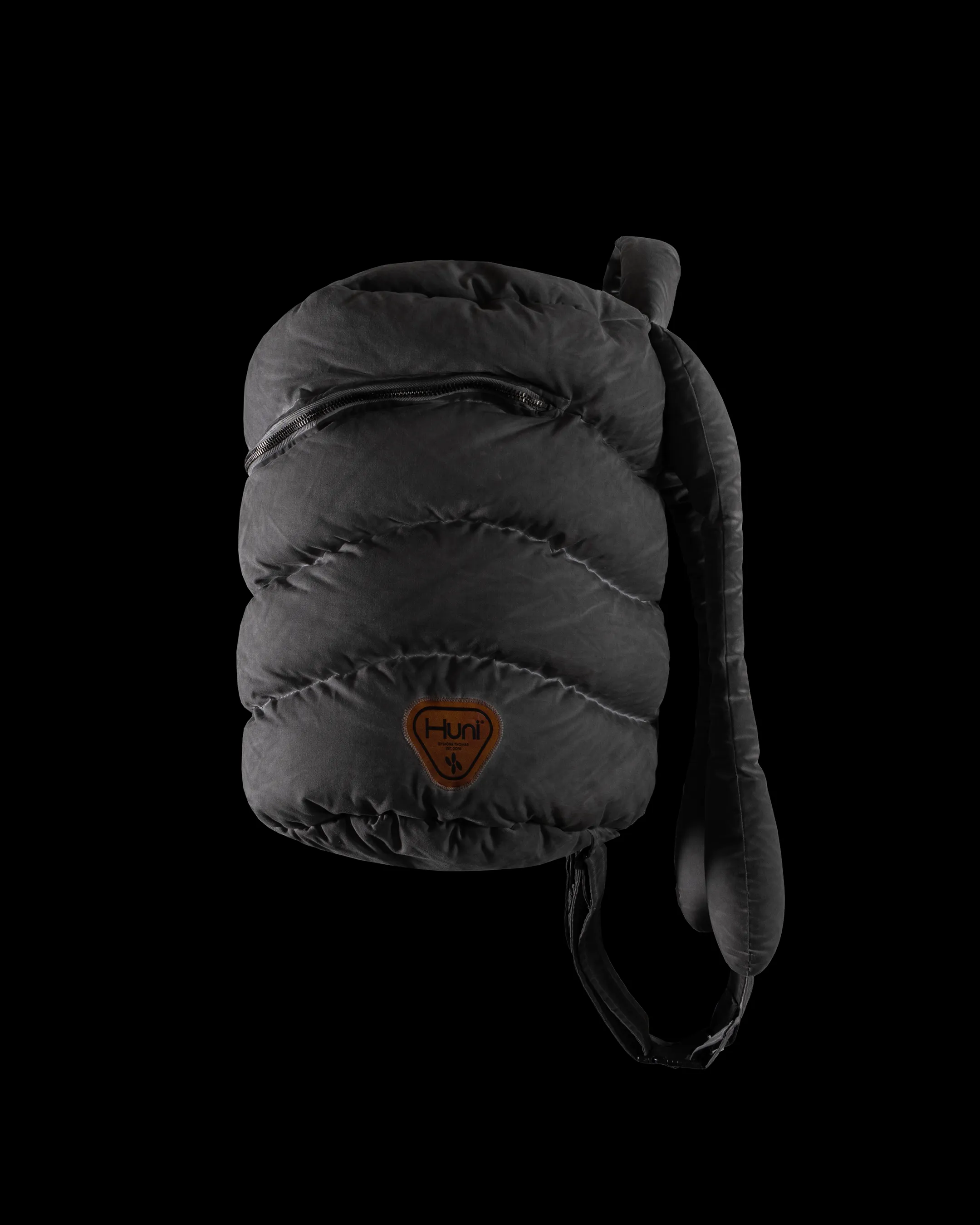 Puffer Backpack - "Anthracite"