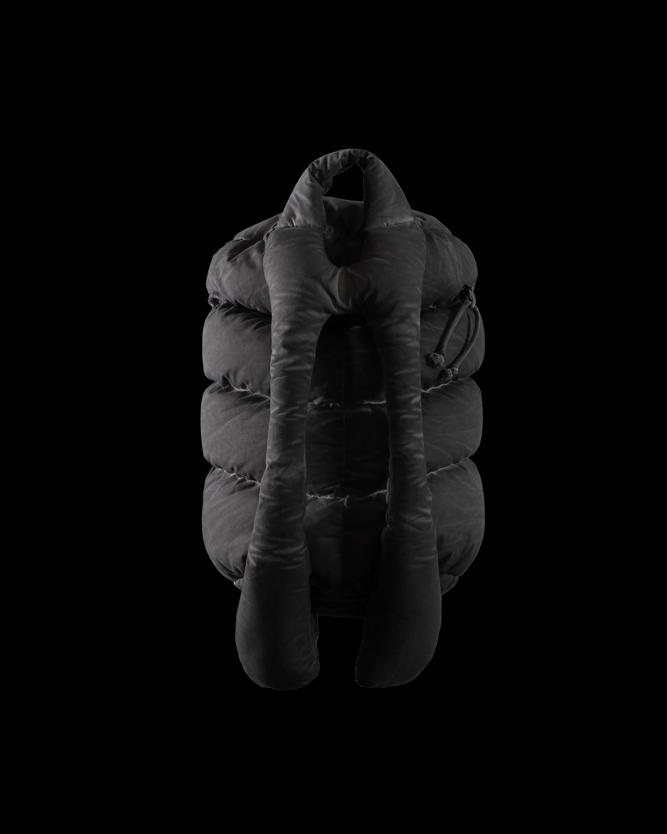 Puffer Backpack - "Anthracite"