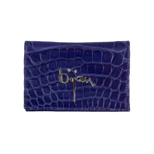 Purple Alligator Card Holder