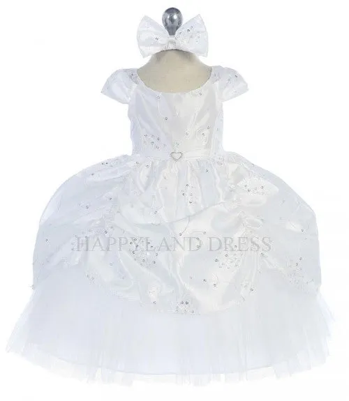 Purple Embroidered Sequin Ruched Dress B485
