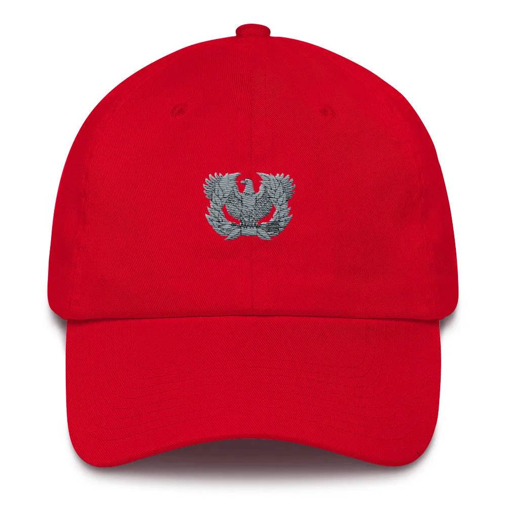 "Silver Bird" Cotton Cap