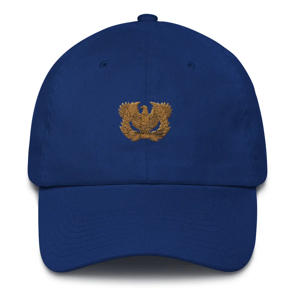 "Silver Bird" Cotton Cap