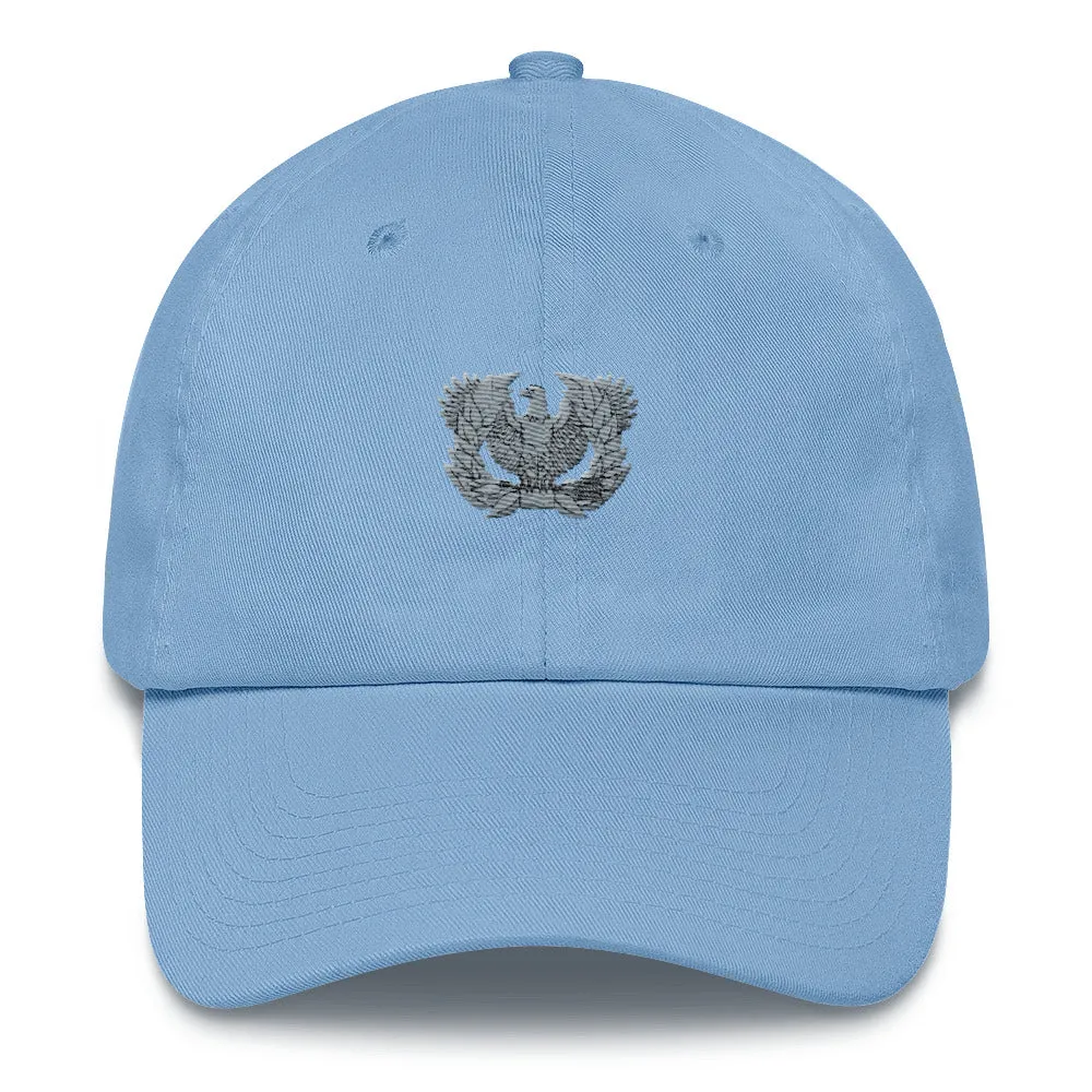"Silver Bird" Cotton Cap