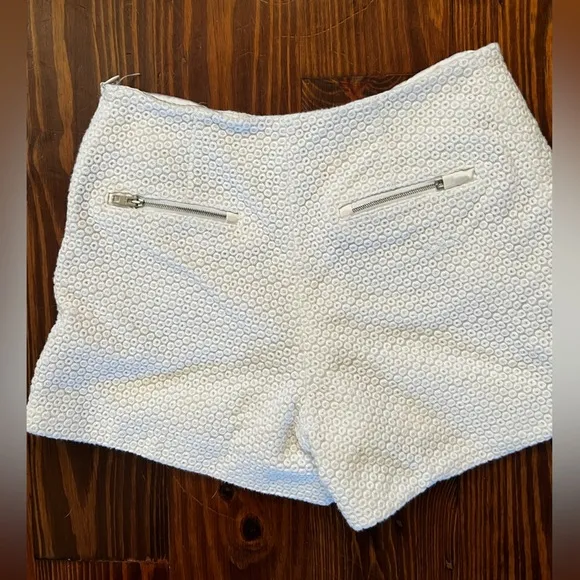RAG &amp; BONE Cora Creamy White Dressy Shorts Fully Lined