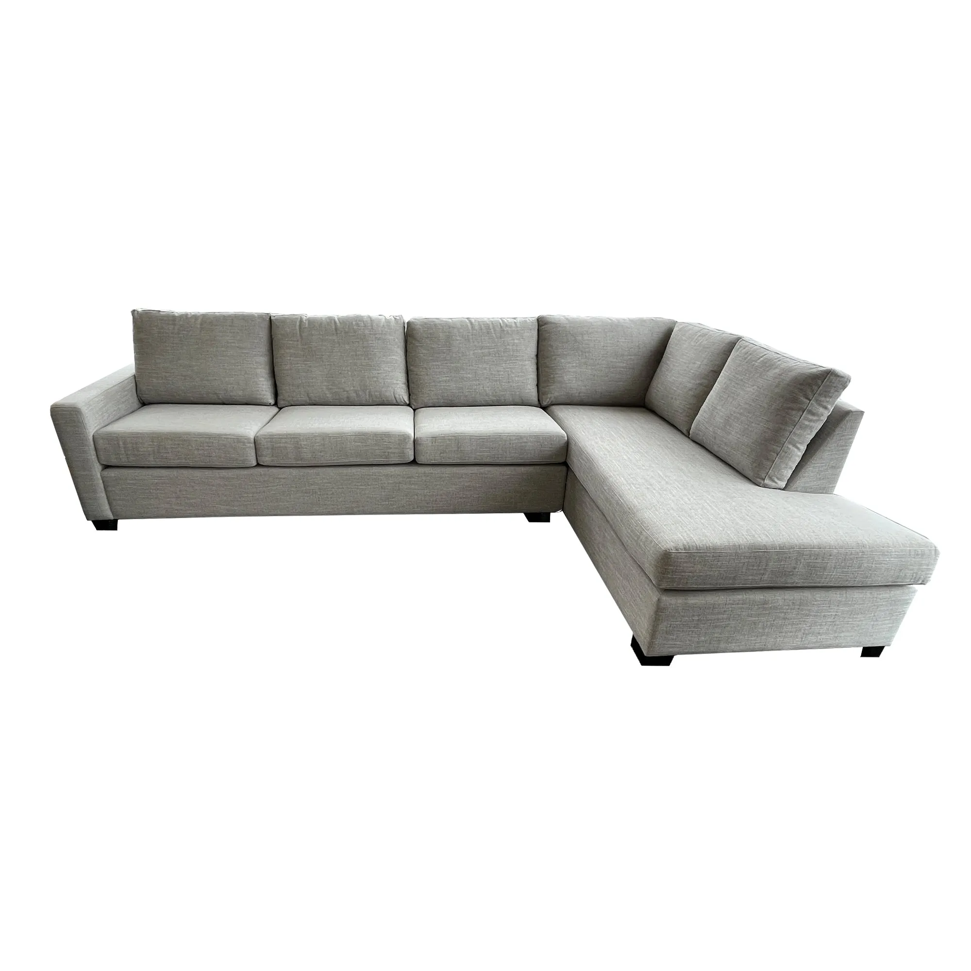 Raven 3.5 Seater   Cnr Ext Chaise - NZ Made - Massimo Pumice Fabric