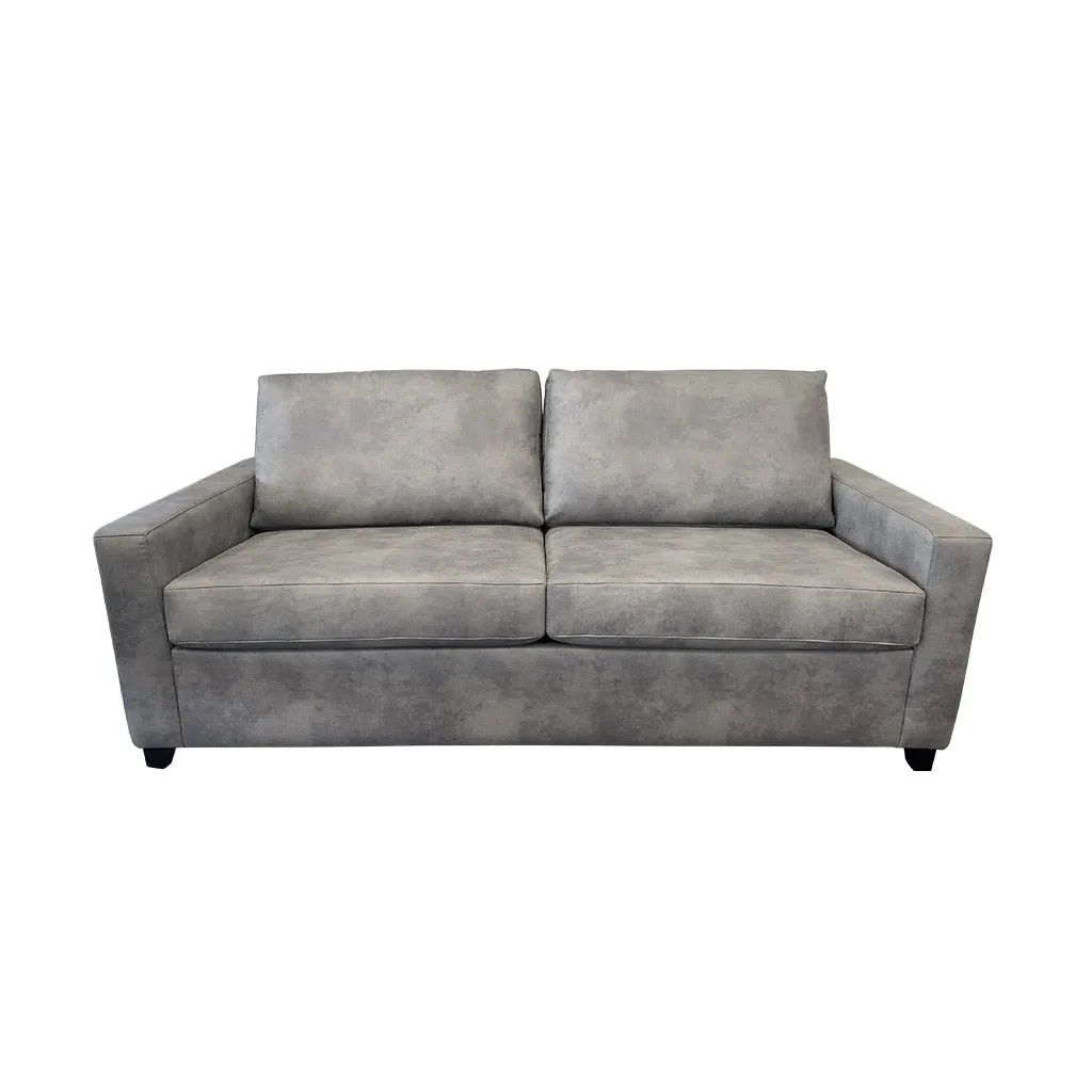 Raven Queen Bi-fold Sofabed - NZ Made - Eastwood Dove Fabric