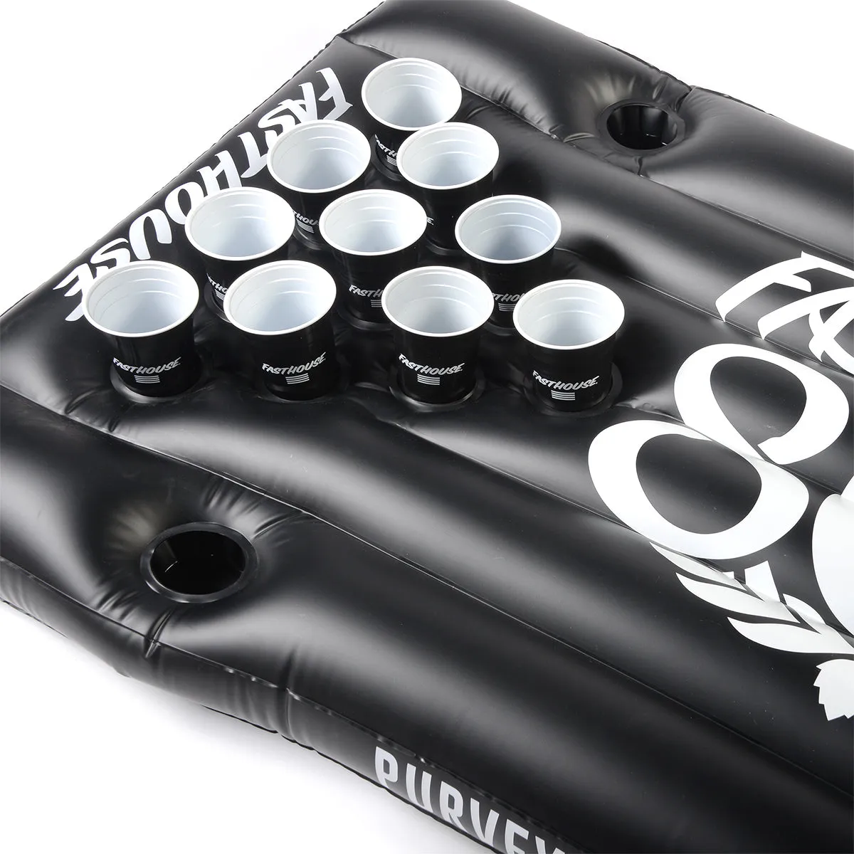 Redemption Beer Pong Raft - Black