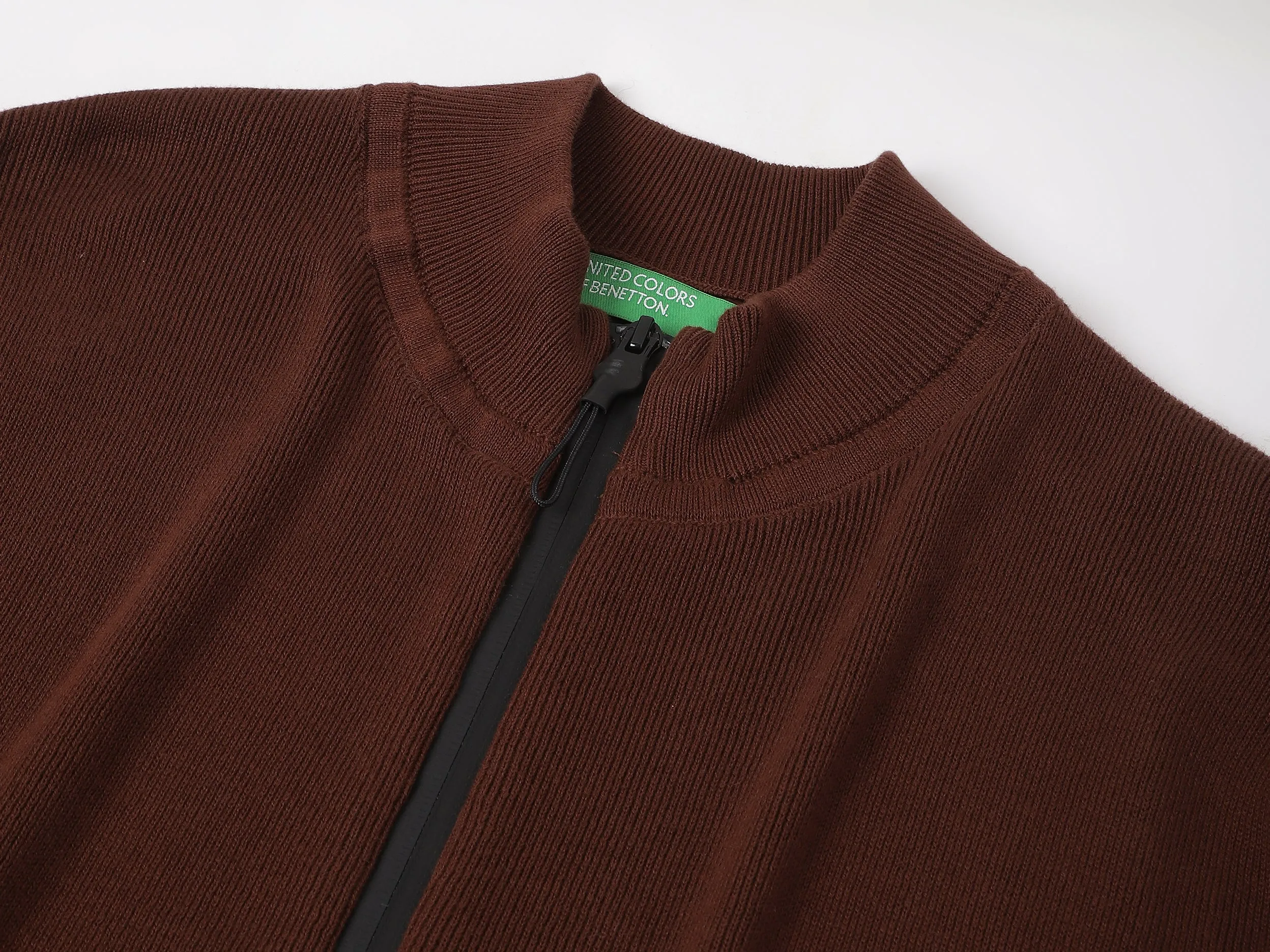 Regular Fit High Neck Solid Sweater