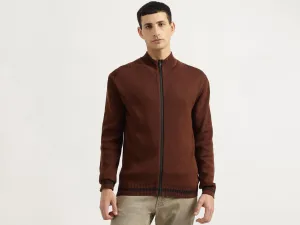 Regular Fit High Neck Solid Sweater