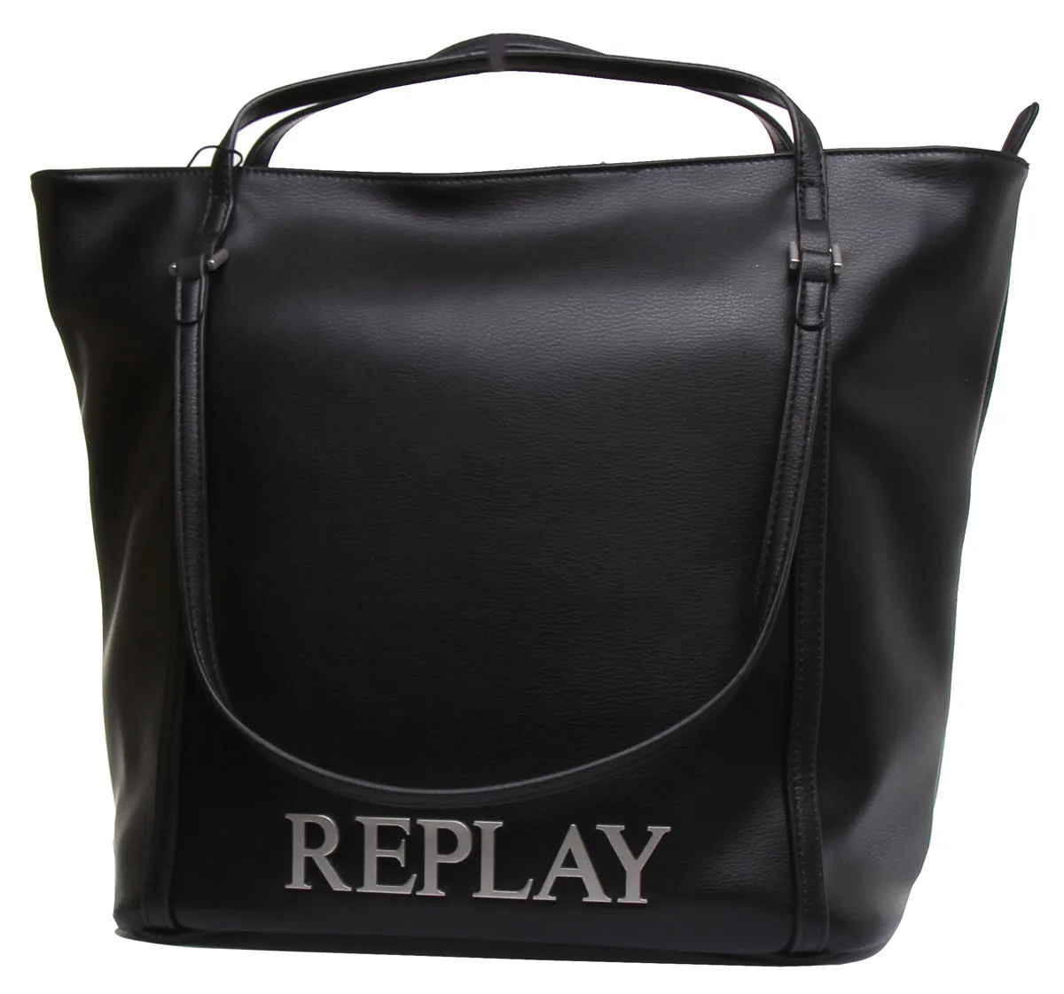 Replay Womens Shoulder Bag In Black