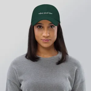 Resting Grinch Face Dad hat