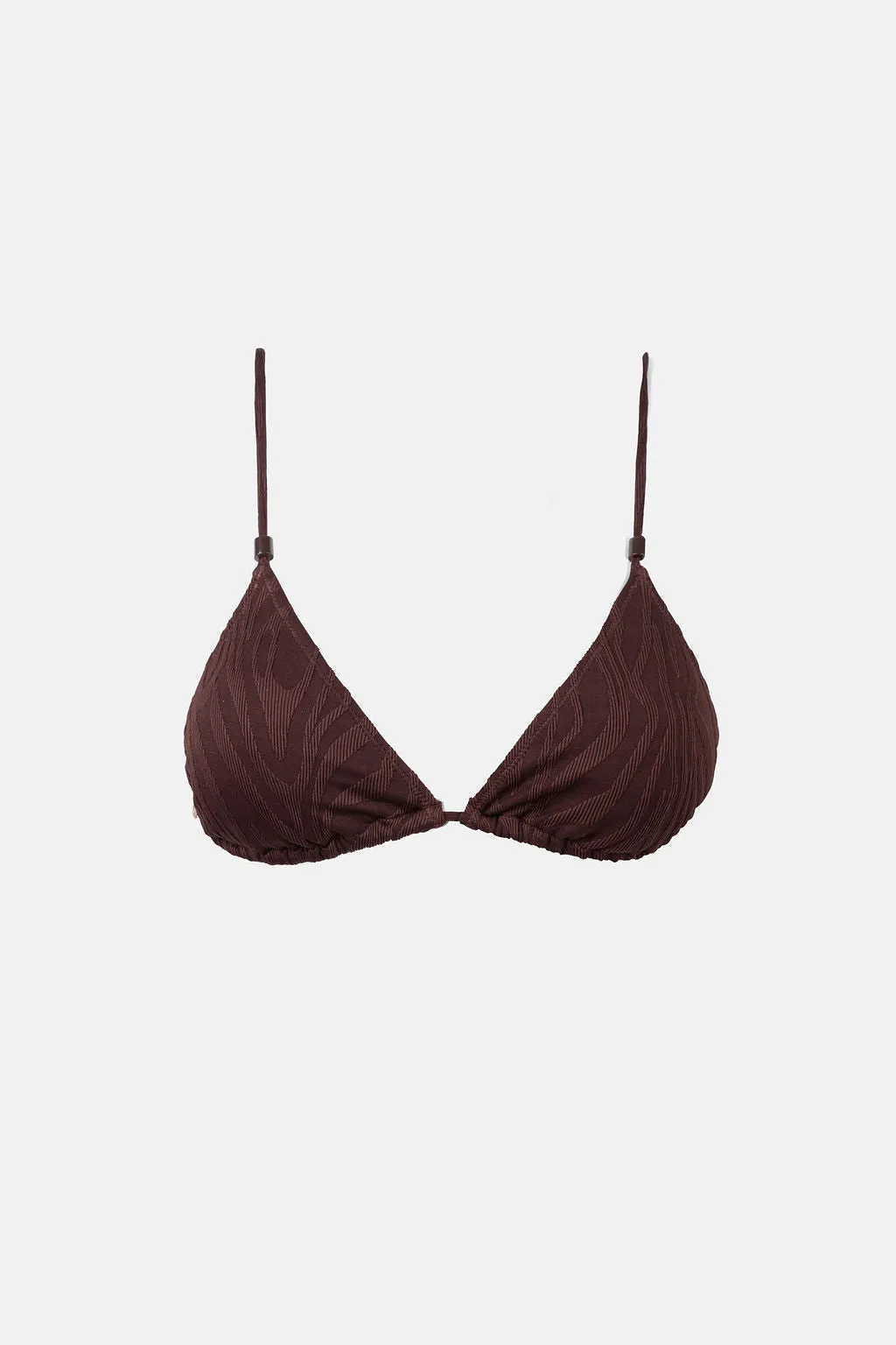 RHYTHM AMAZON SLIDE TRI TOP - CHOCOLATE