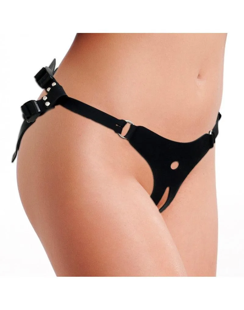 Rimba - Siliconen Strap-On Harnas zonder Dildo