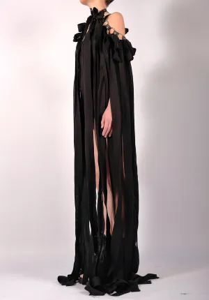 Ring Cape with Ribbon
