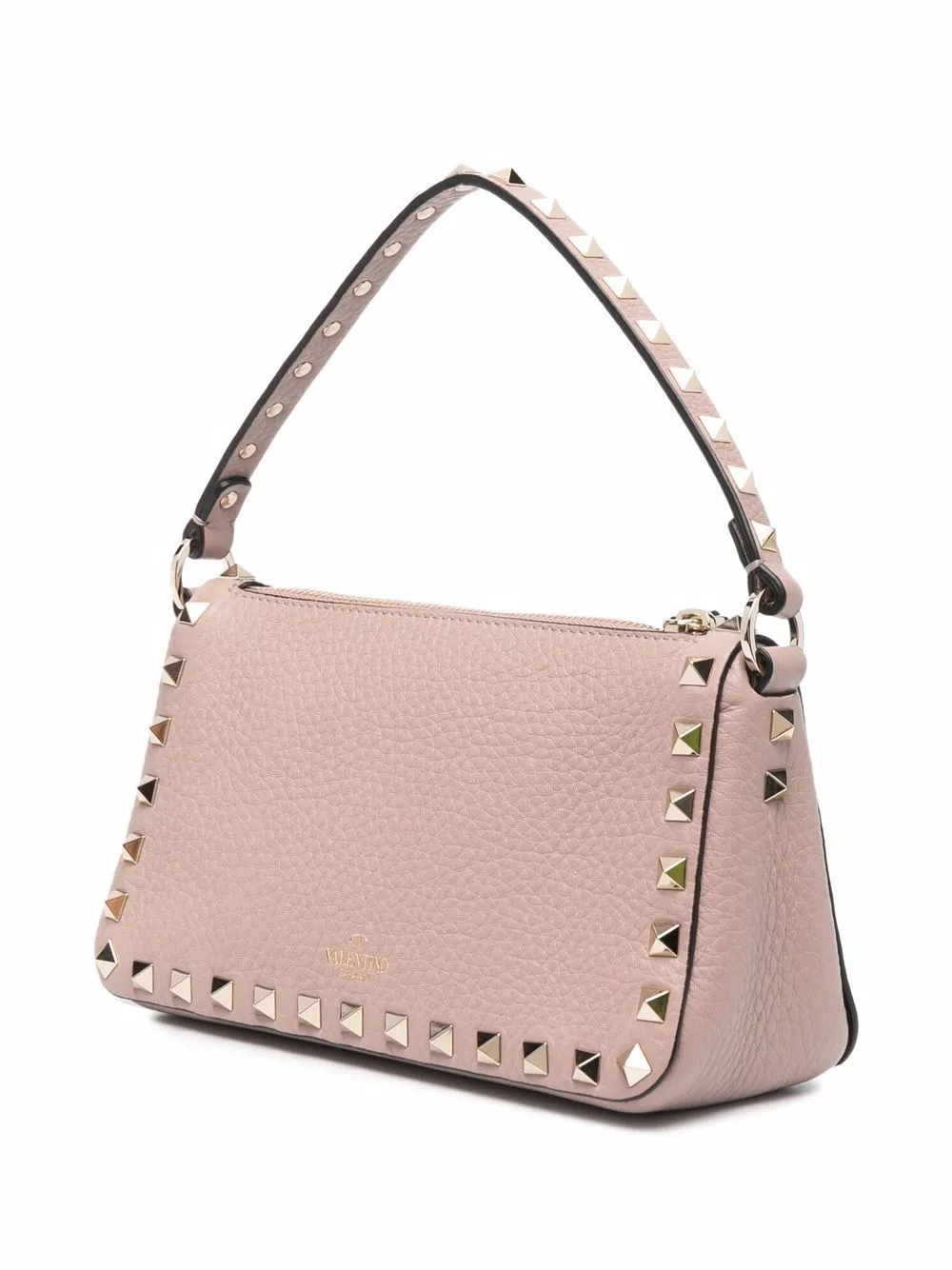 Rockstud small leather shoulder bag