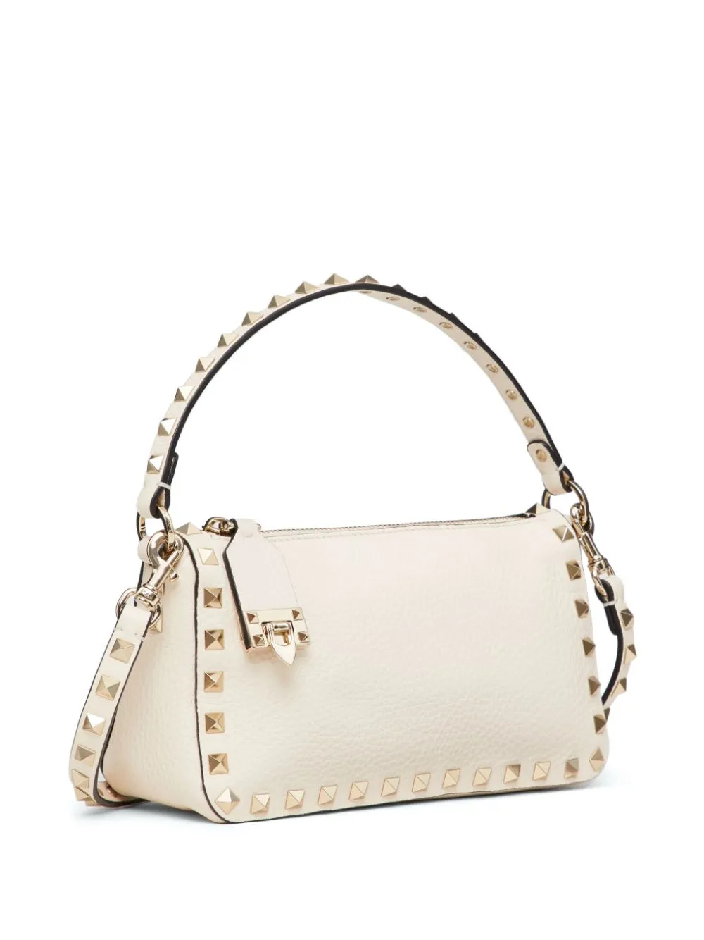 Rockstud small leather shoulder bag