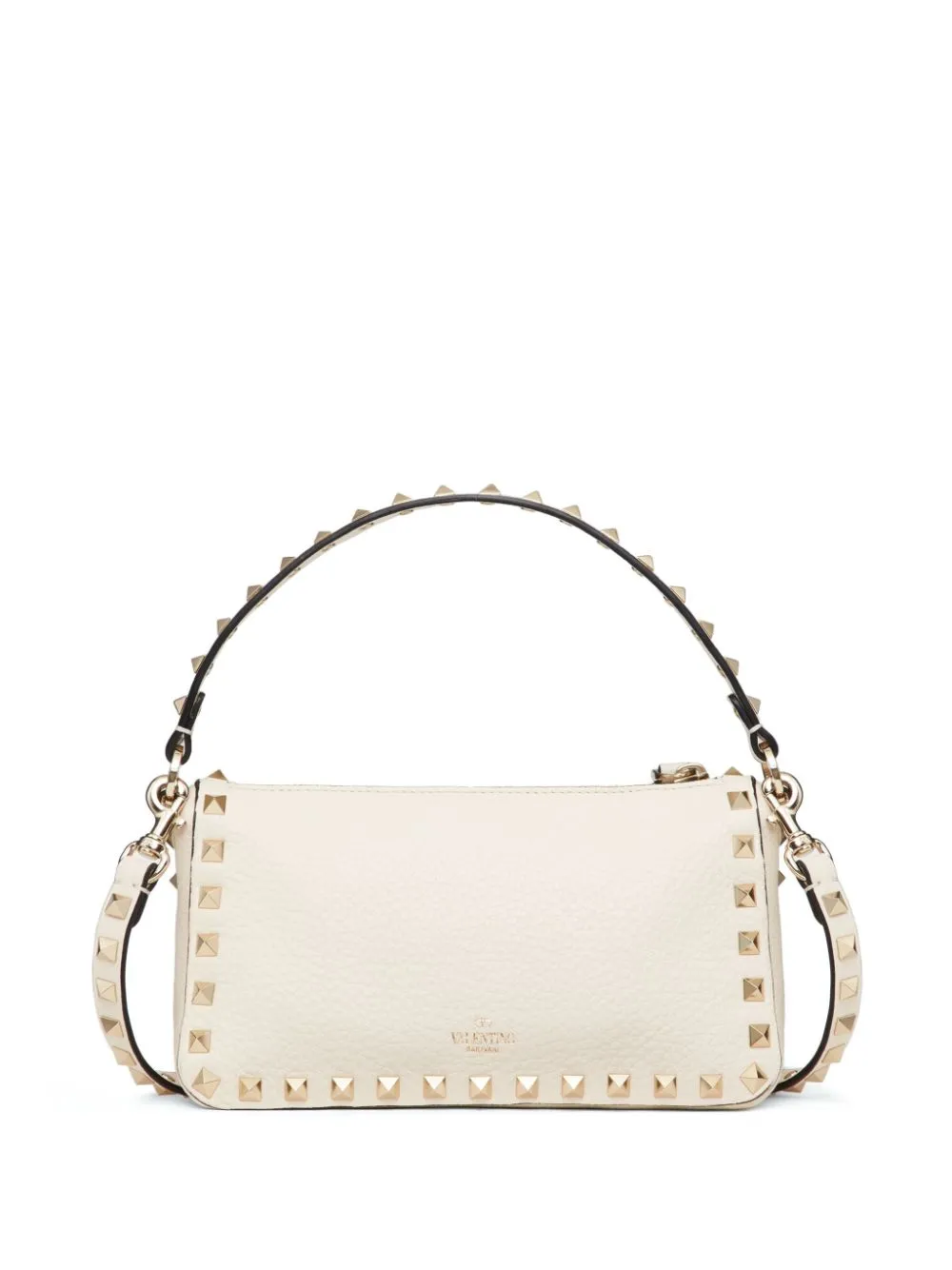 Rockstud small leather shoulder bag