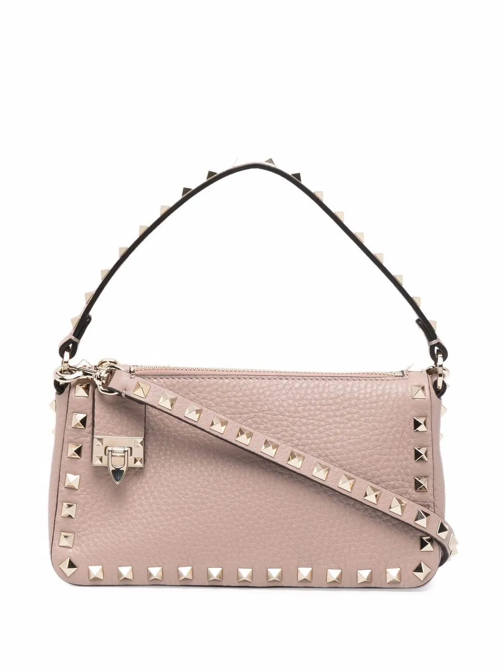 Rockstud small leather shoulder bag