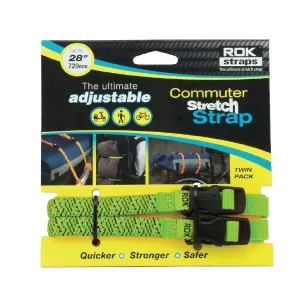 ROK STRAP 1/2X28" GRN REFLEC