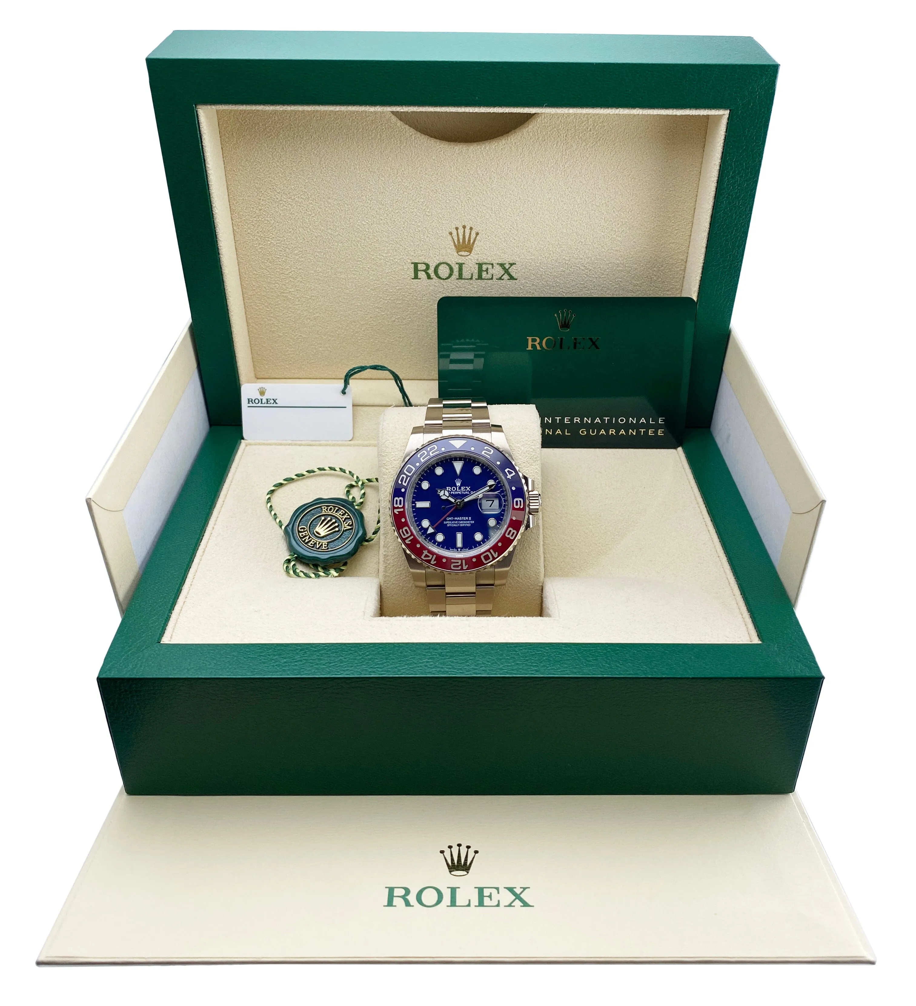 Rolex GMT Master 126719 Blue Dial "Pepsi" Mens Watch Box Papers