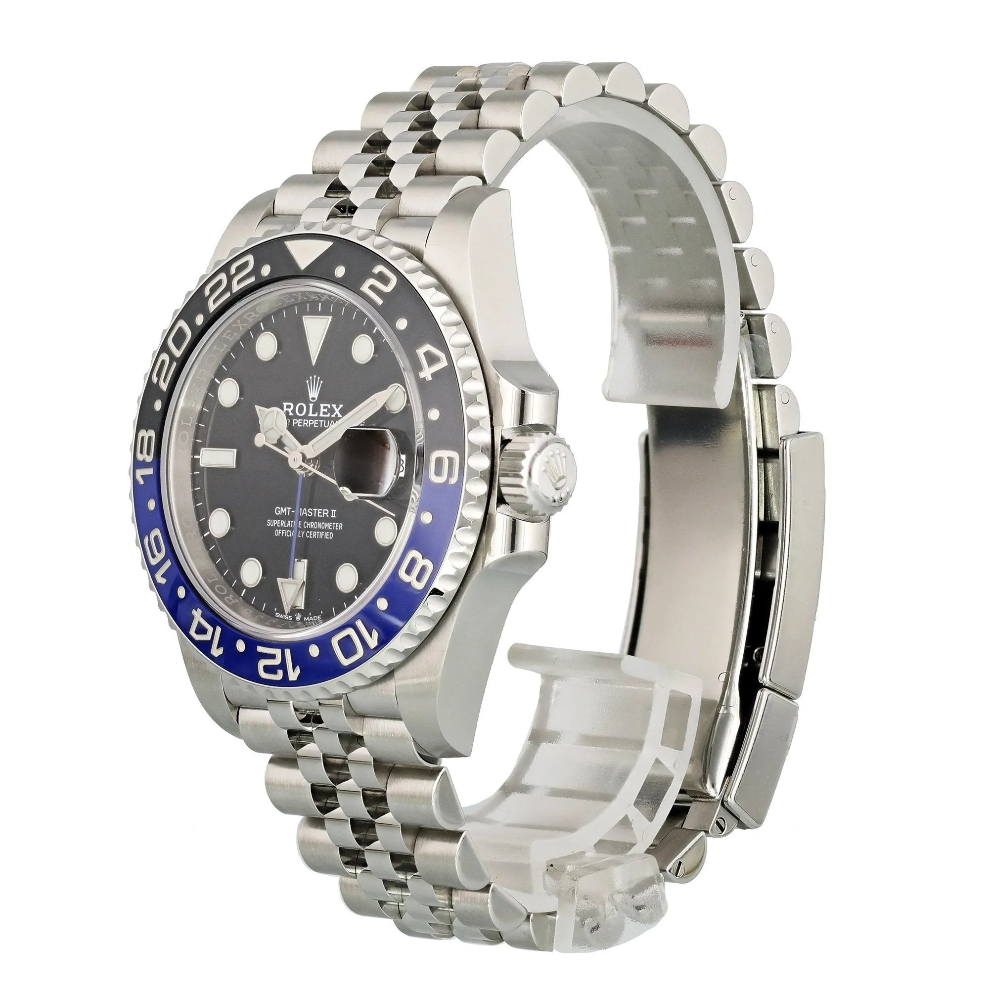Rolex GMT Master II 126710 "Batgirl" Mens Watch Box & Papers