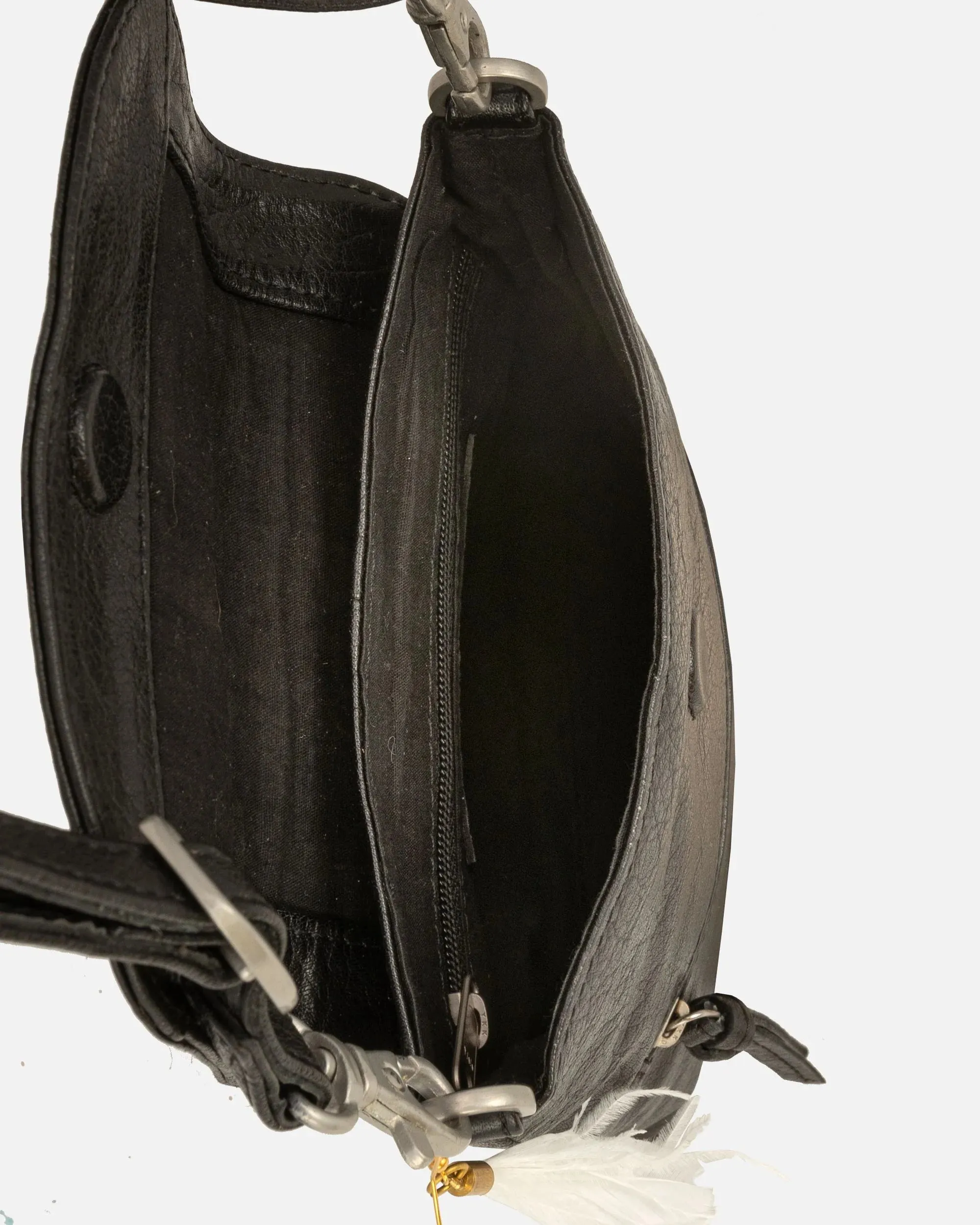Roza Leather Envelope Crossbody Bag