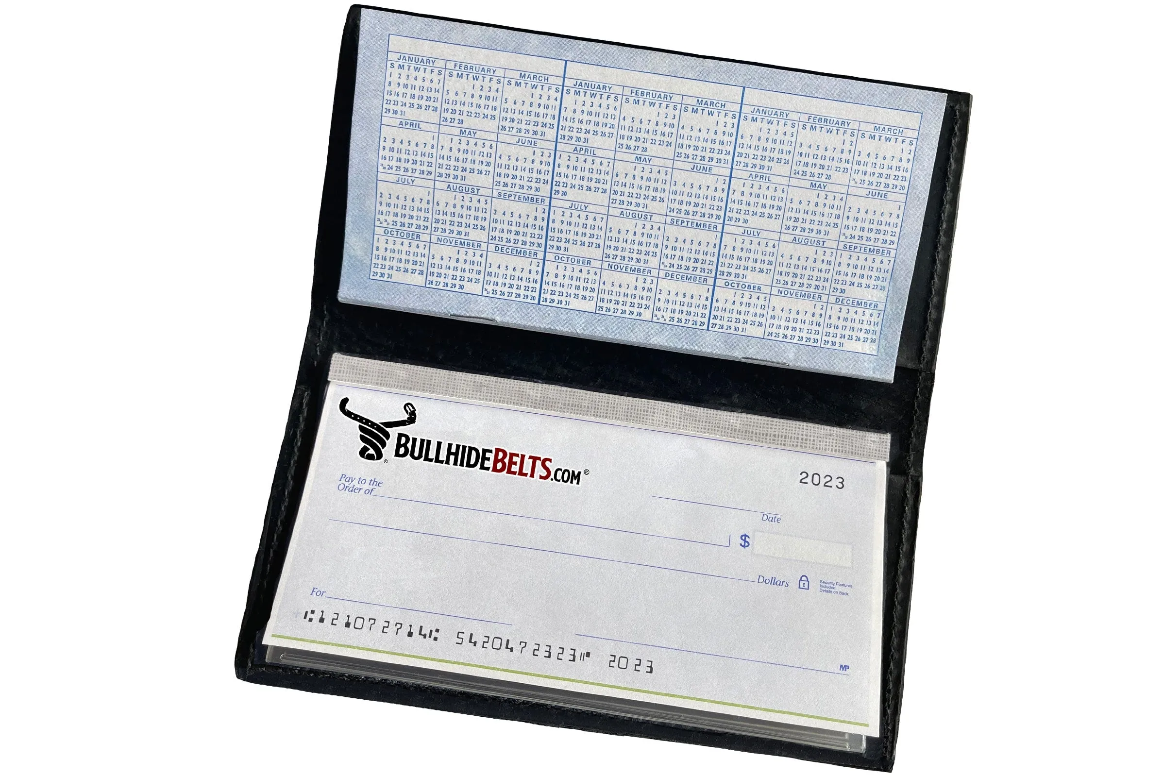 Rustic Brown Elephant Checkbook Cover