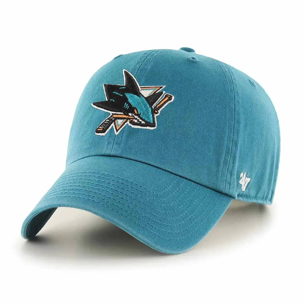 San Jose Sharks Dark Teal '47 CLEAN UP