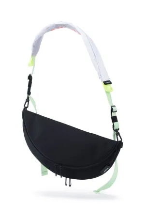 SATCHEL & CROSS BODY HALA S LOGO - BLACK