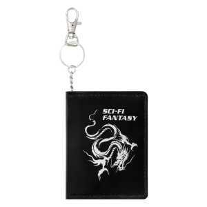 Sci Fi Fantasy Dragon Wallet Black