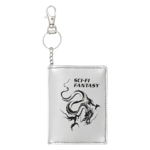 Sci Fi Fantasy Dragon Wallet Silver