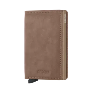 SECRID Slimwallet Leather - Vintage Taupe