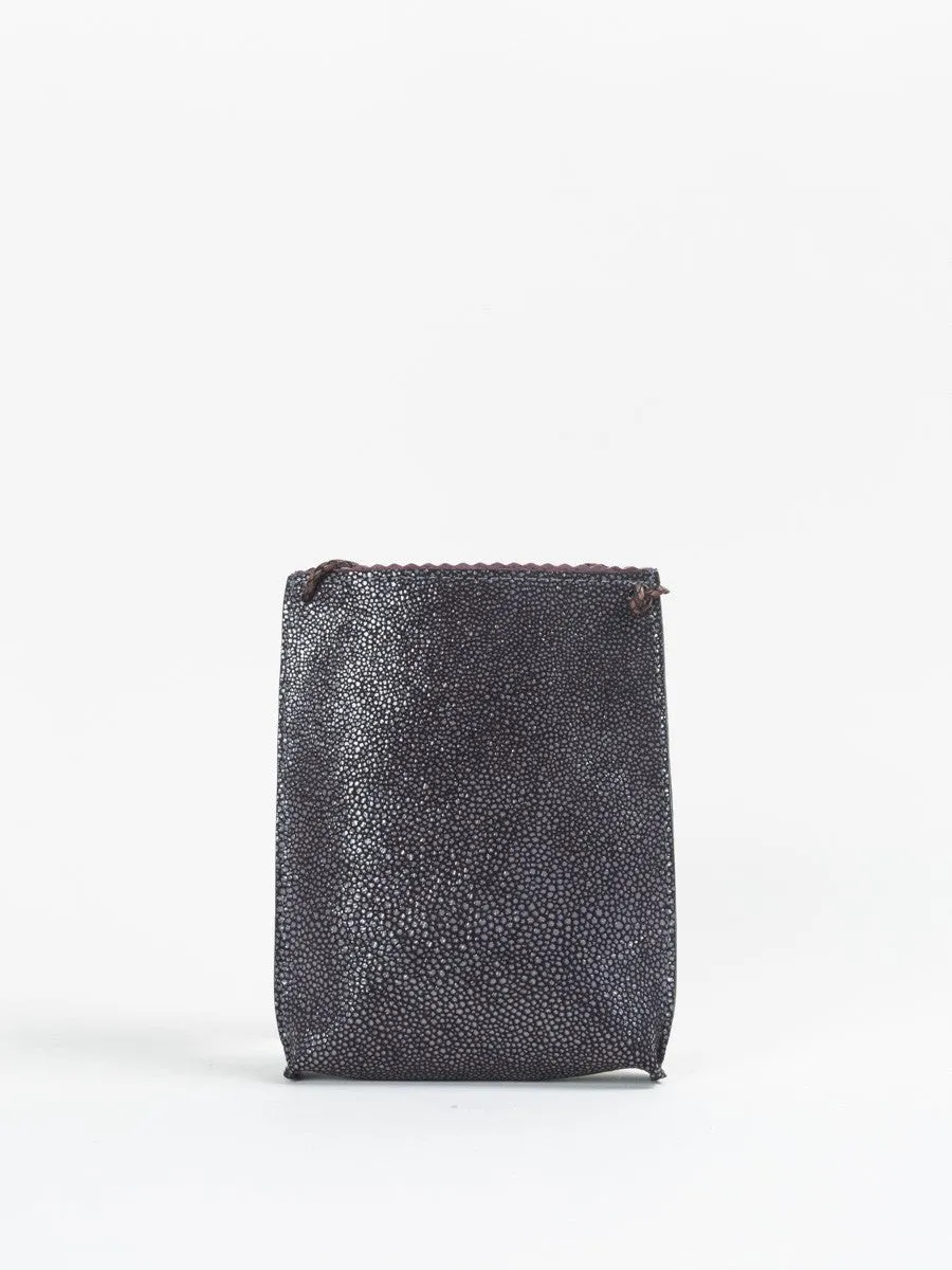 shagreen cell pouch