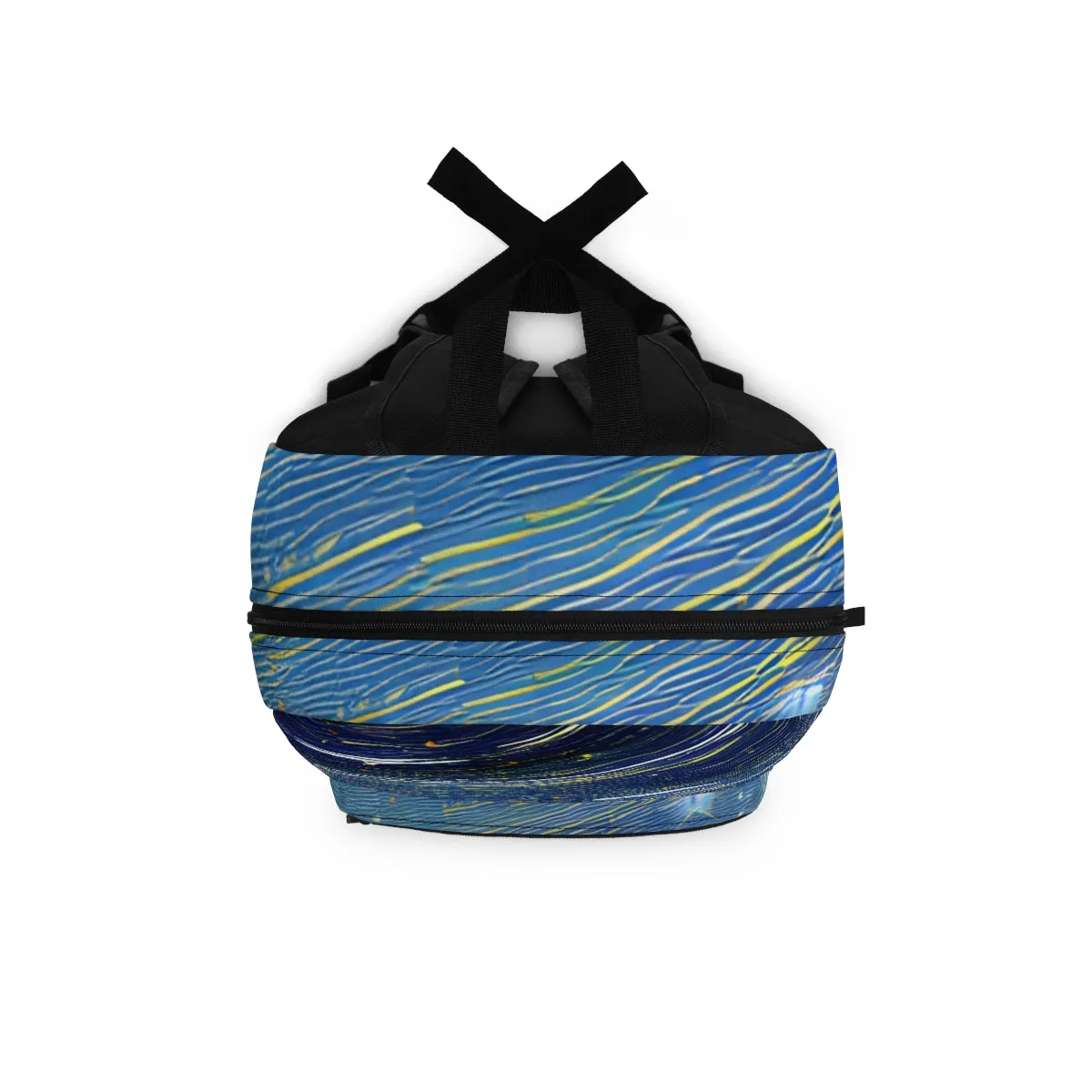 Shine Bright with Our Blue Starry Backpack!