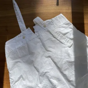 Shoulder Strap Dress White