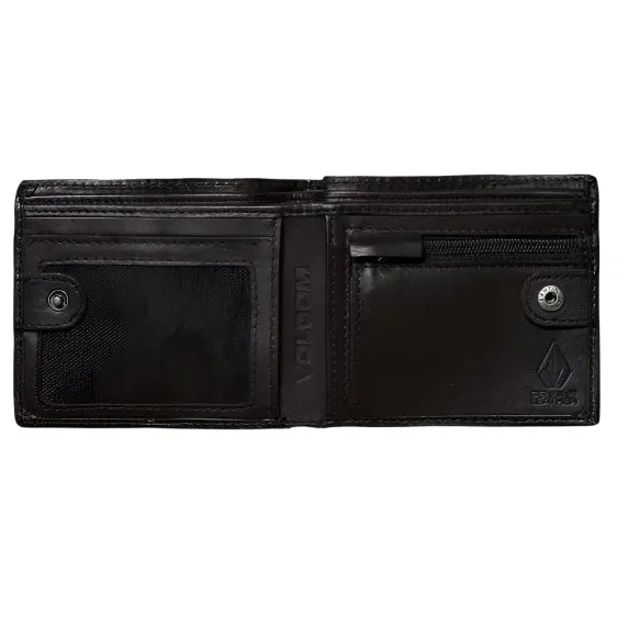 Single Stone Leather Wallet - Brown Stone