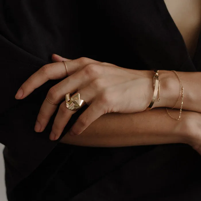 slim fold ring