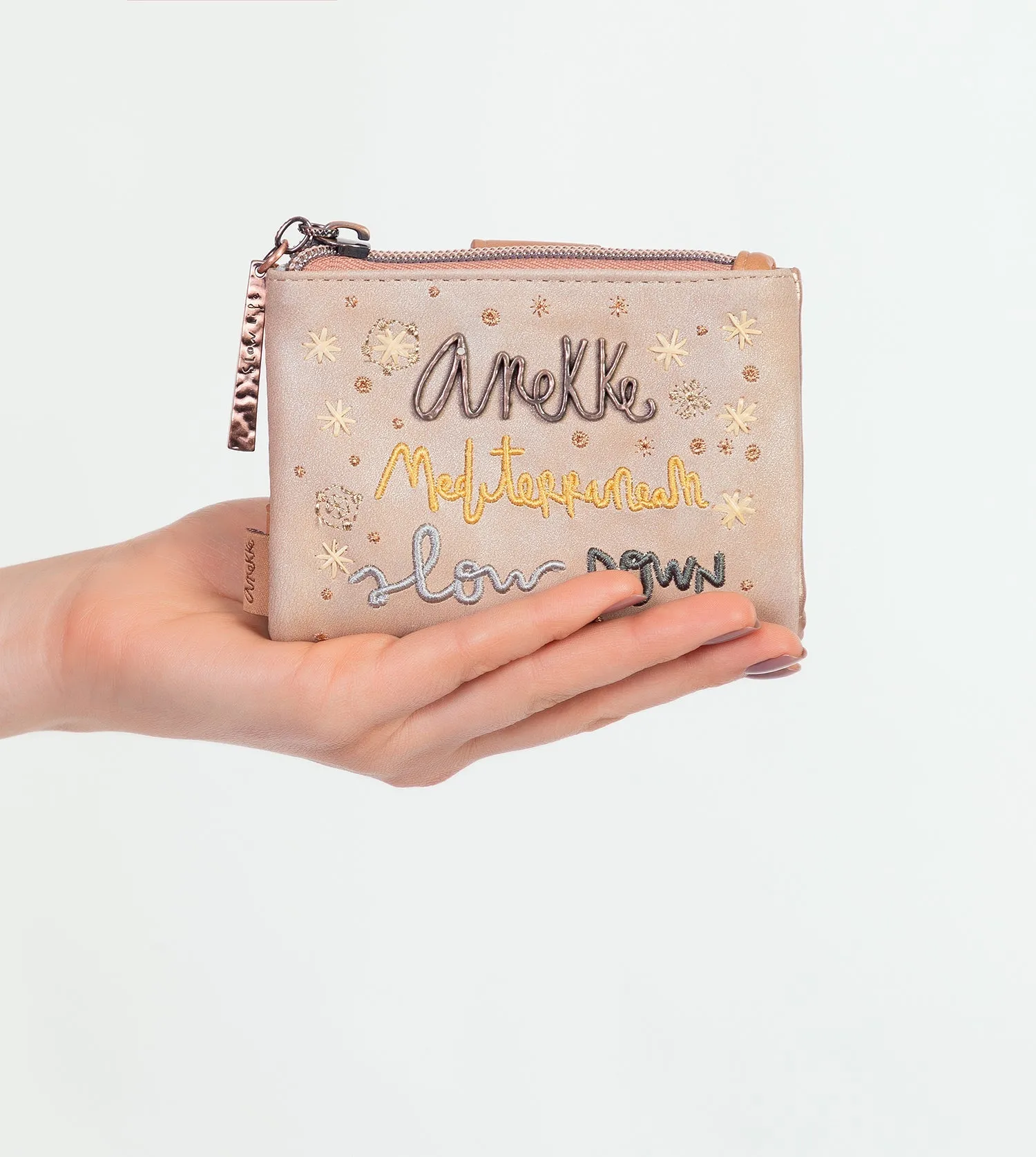 Slow Life Small flexible wallet