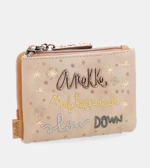 Slow Life Small flexible wallet