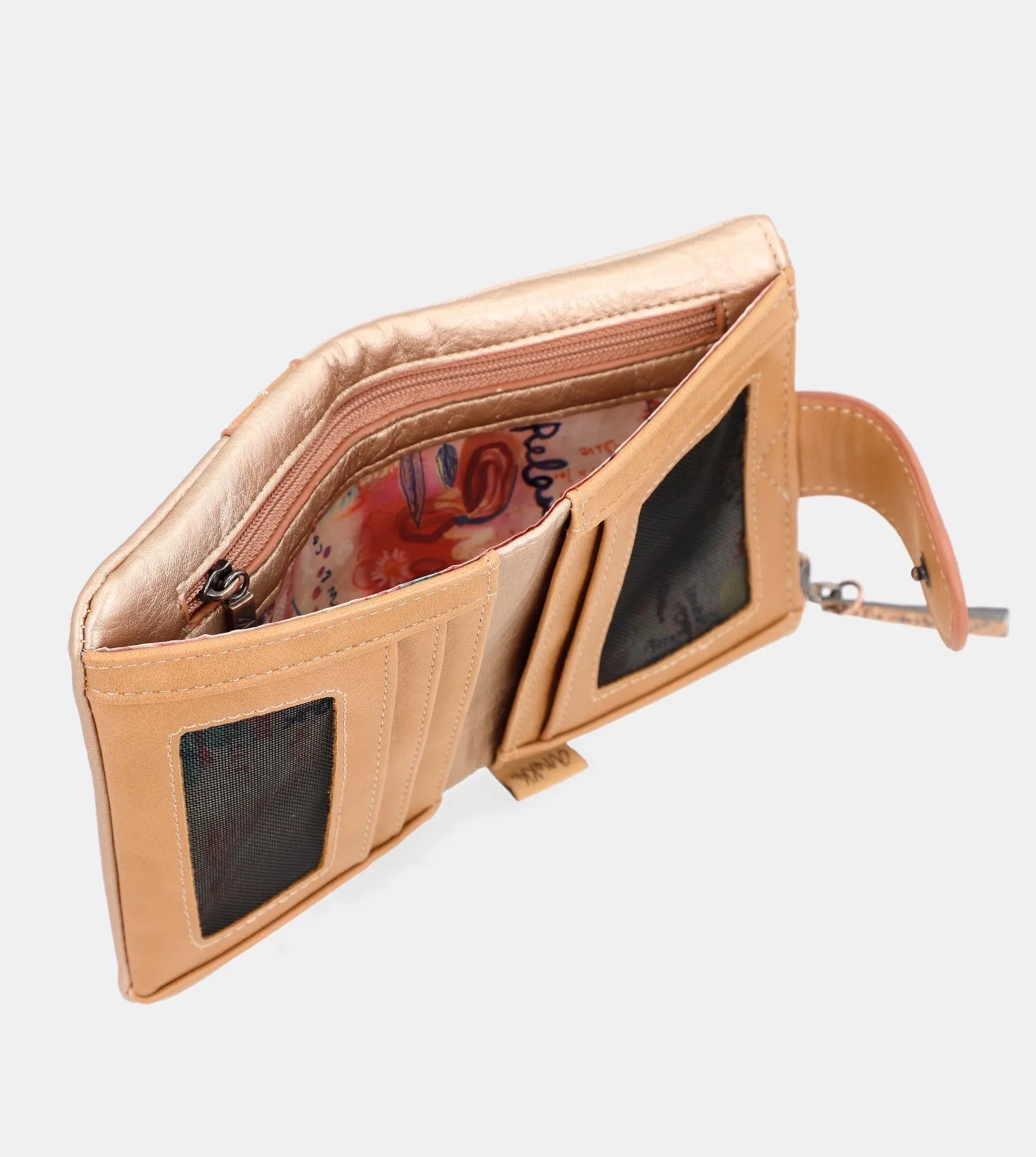 Slow Life Small flexible wallet