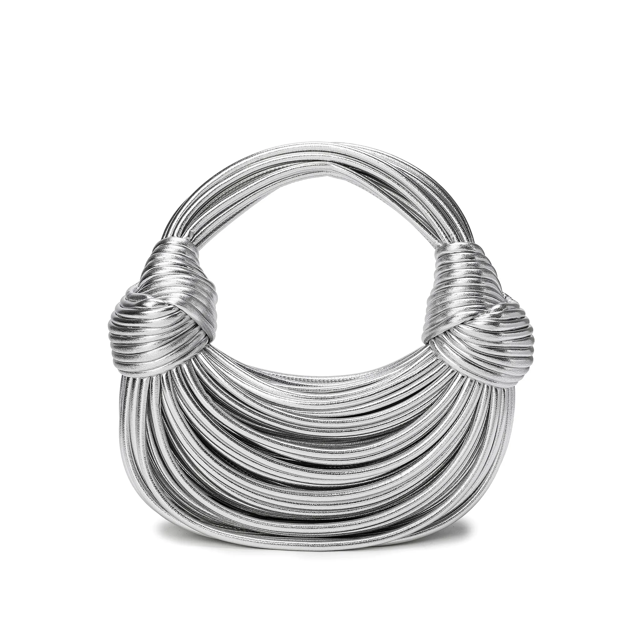 Smooth Leather String Bag