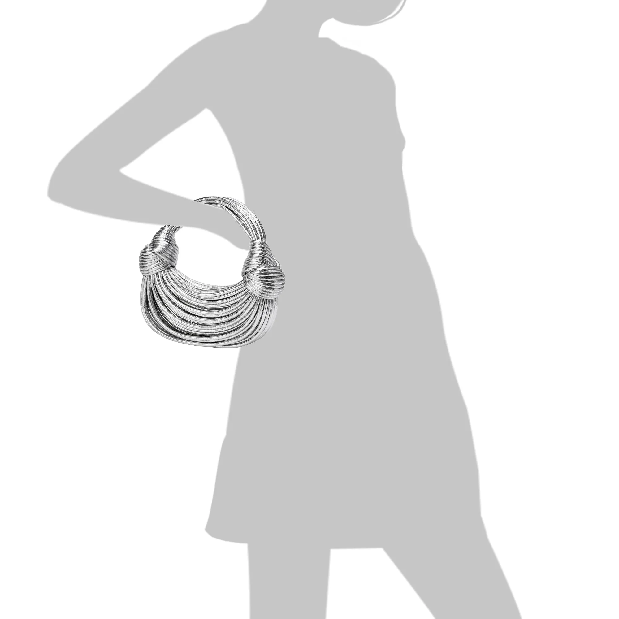 Smooth Leather String Bag