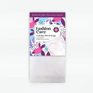 Soft Mesh Wash Bag In White - Fashion Care