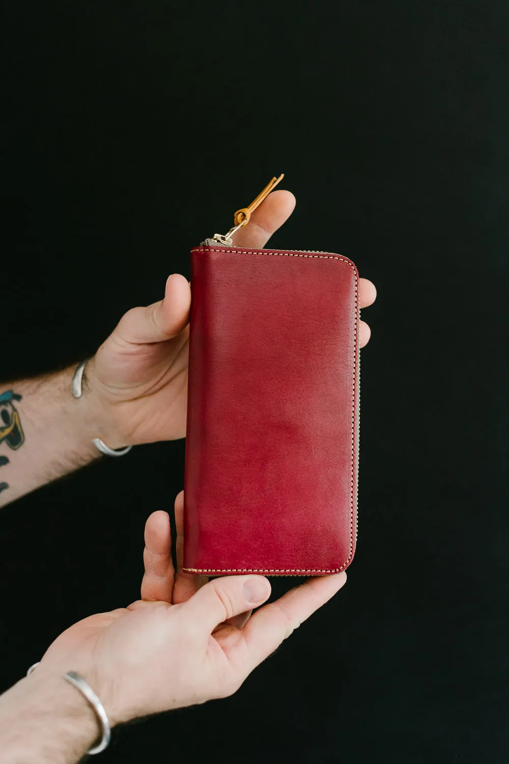SP-097 - 45th "Hinode" Leather Long Wallet