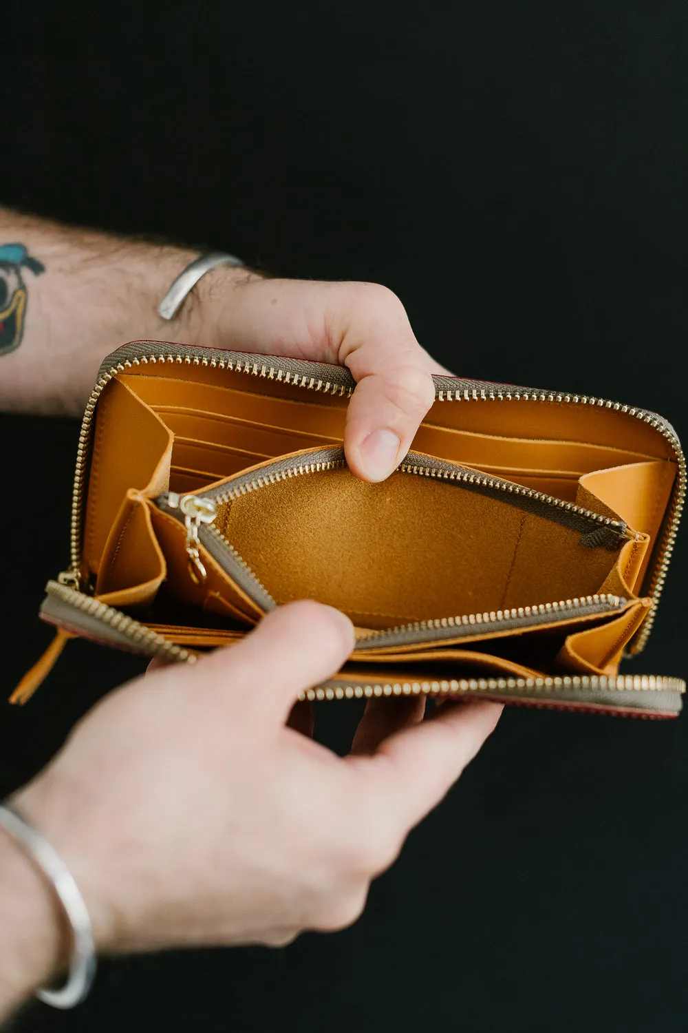 SP-097 - 45th "Hinode" Leather Long Wallet