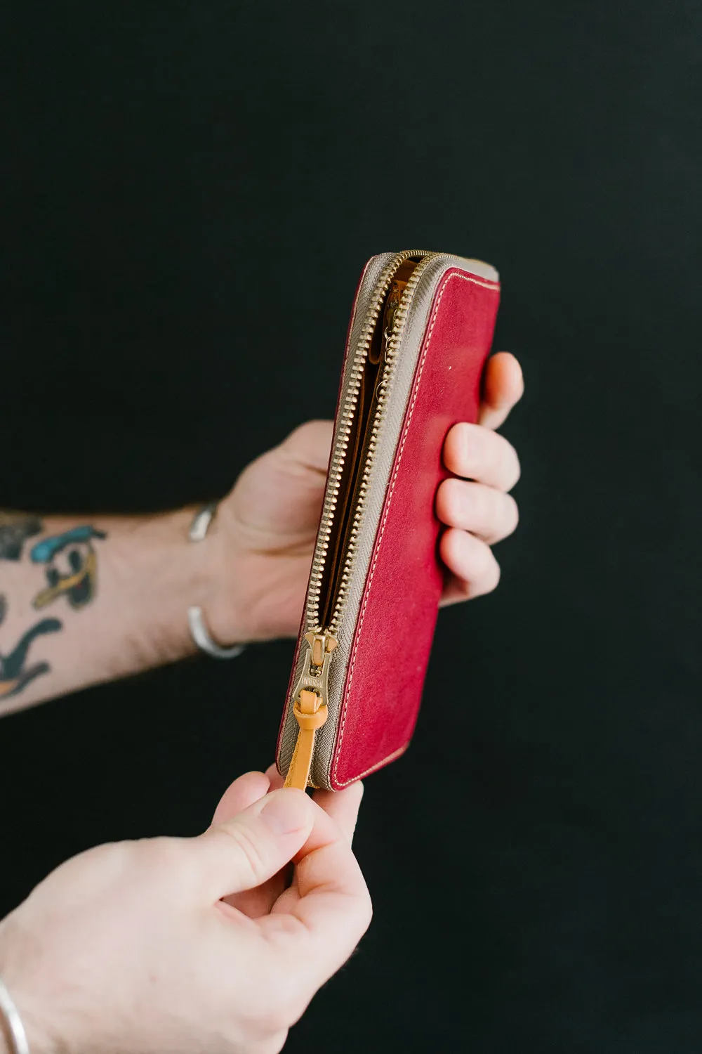 SP-097 - 45th "Hinode" Leather Long Wallet